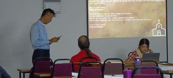 Worship session