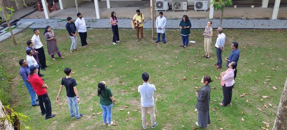 Worship session